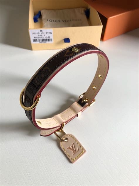 louis vuitton dog collar replica uk|louis vuitton dog lead.